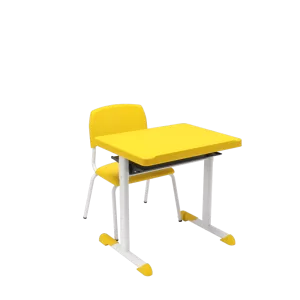 CONJUNTO ALUNO RETANGULAR INFANTIL