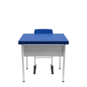 CONJUNTO PROFESSOR COM CADEIRA GIRATÓRIA COM SAPATA