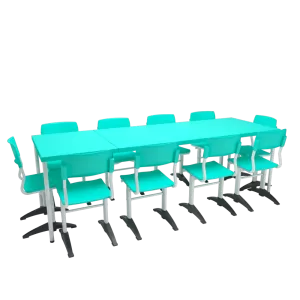 CONJUNTO REFEITÓRIO 10 LUGARES ARCO