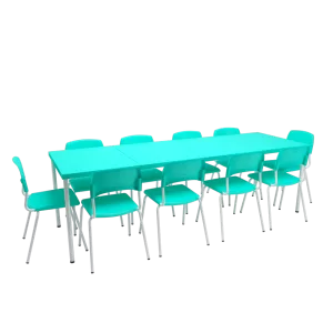 CONJUNTO REFEITÓRIO 10 LUGARES