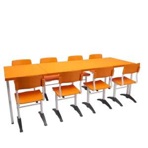 CONJUNTO REFEITÓRIO 8 LUGARES ARCO