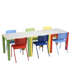 CONJUNTO REFEITÓRIO 6 LUGARES NIALA