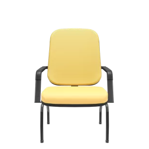 CADEIRA OPERATIVA PLUS SIZE FIXA 4 PÉS