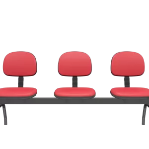 CADEIRA LONGARINA OPERATIVA PLUS SECRETÁRIA SLIM