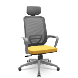 CADEIRA ADRIX PRESIDENTE GRAFITE