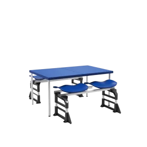 CONJUNTO REFEITÓRIO COM LONGARINA 4 LUGARES